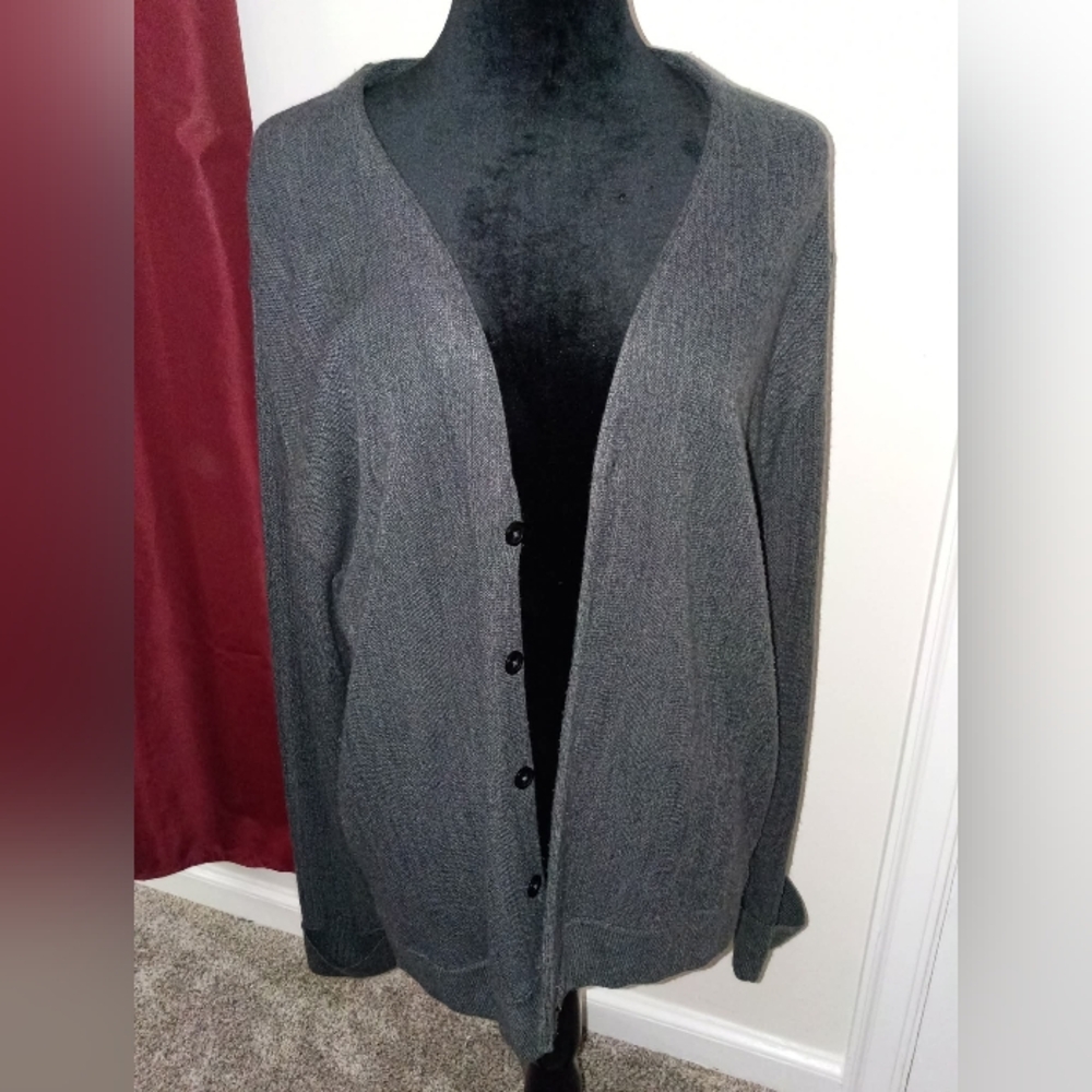 Cypress Links Large Women's Cardigan Button Up Sweater